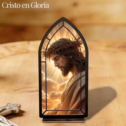 Portavelas Cristiano Artersanal
